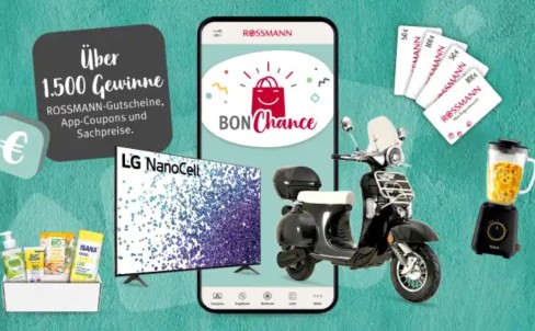 Die Rossmann App Bon Chance im August 2023 (beendet)