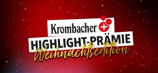 Die Krombacher Highlight-Prämie Weihnachtsedition 2023 (beendet)