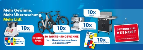 Lidl Gewinnspiel