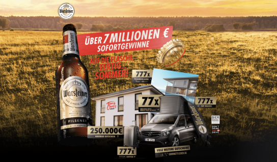 Das Warsteiner Kronkorken-Gewinnspiel lief vom 15.03.2022 bis 31.08.2022.