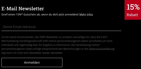 Profitiere vom Newsletter