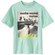 Jungen T-Shirt mit Skater-Motiv