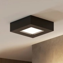 Prios Mazin LED-Deckenlampe, IP44, CCT, 6 W