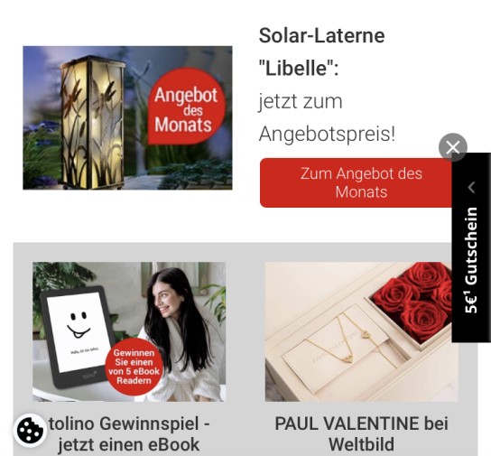 Der Weltbild Online Shop