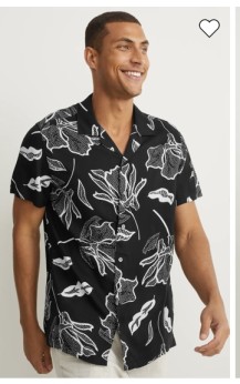 Hemd - Slim Fit - Reverskragen