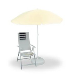 relaxdays Sonnenschirm 180 cm