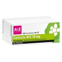 Cetirizin AbZ 10 mg Filmtabletten - 100 Stück