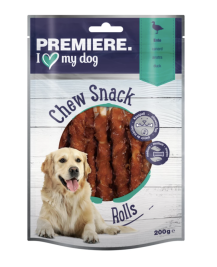 PREMIERE Chew Snack Kaustangen Rolls Ente 200g