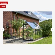 Gewächshaus 'Qube 610'