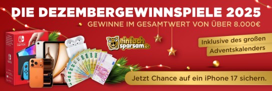 Adventskalender Gewinnspiel 2025