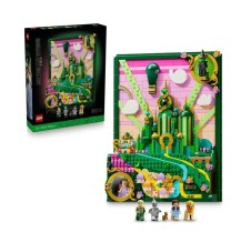 LEGO Wicked Emerald City Wandkunst