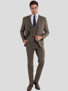 Steffen Klein Herren Anzug Slim-Fit