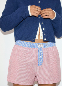 BDG Kontrast Mini Streifen Boxershorts