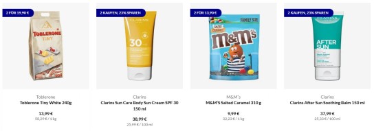 Mit den Mix & Match oder Multibuy Aktionen des Frankfurt Airport Shopping hast du die...