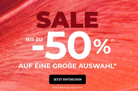 Spare bis zu 50 % 