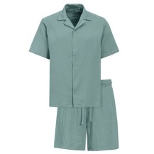 Herren Musselin-Shorty unifarben