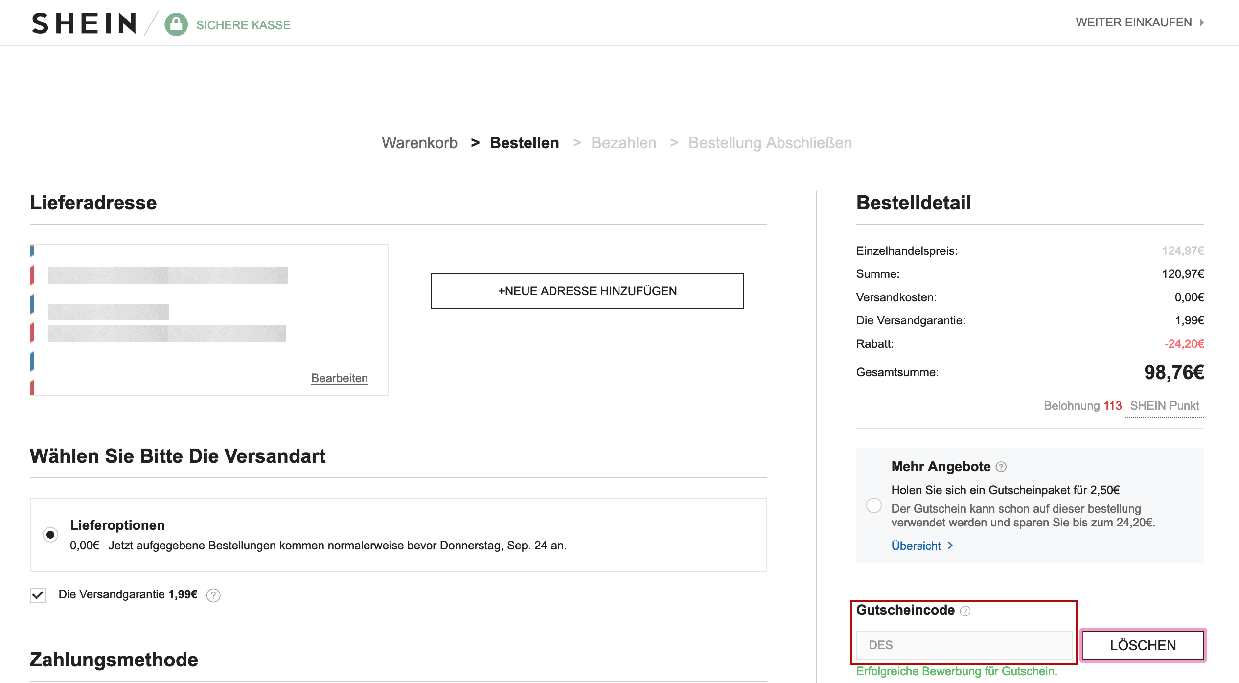 ᐅ 45 Shein Gutschein 25 Rabatt Januar 21 Einfachsparsam